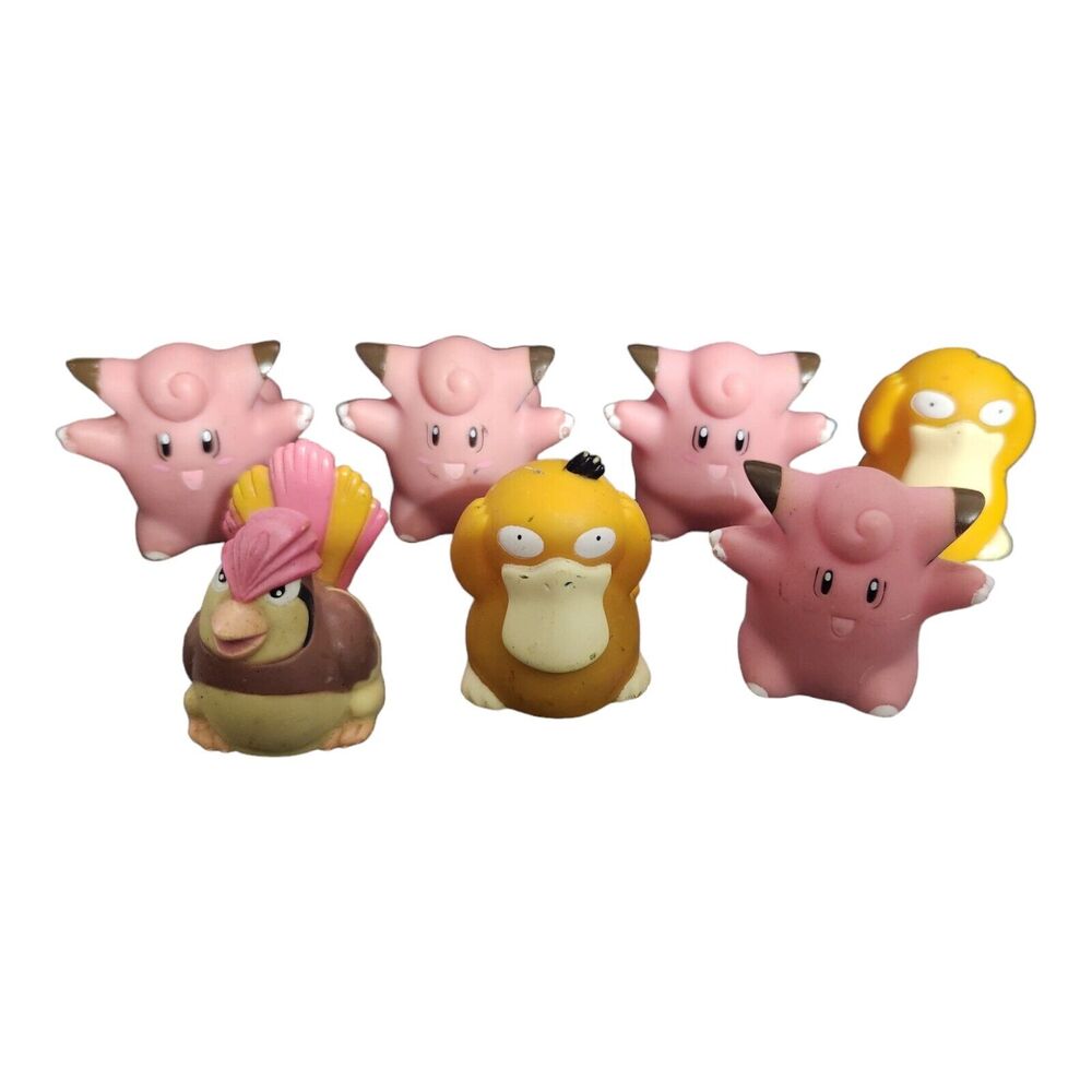 Vintage Pokemon Sliders Roller‎ Ball Lot Vinyl Figures Nintendo OddzOn 1999